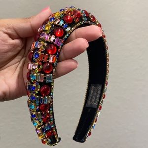 New- Red/Multicolor Hair Band